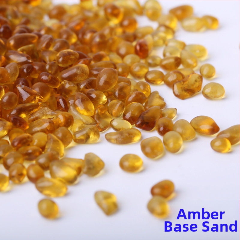 Pietre de peisaj pentru acvariu – nisip pentru fund cu bază din sticlă, pachet 25 kg, 250 g/buc, brand Huaying