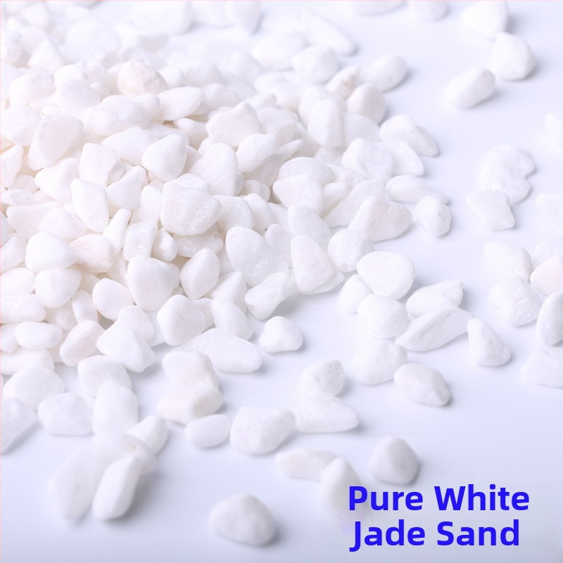 Pietre de peisaj pentru acvariu – nisip pentru fund cu bază din sticlă, pachet 25 kg, 250 g/buc, brand Huaying