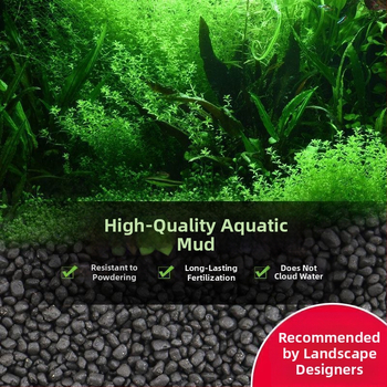 Οικολογικό υπόστρωμα ενυδρείου για υδάτινα φυτά — λάσπη-άργιλος για aquascaping, καθαρισμός νερού, χωρίς πλύσιμο