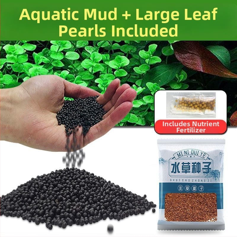 Οικολογικό υπόστρωμα ενυδρείου για υδάτινα φυτά — λάσπη-άργιλος για aquascaping, καθαρισμός νερού, χωρίς πλύσιμο