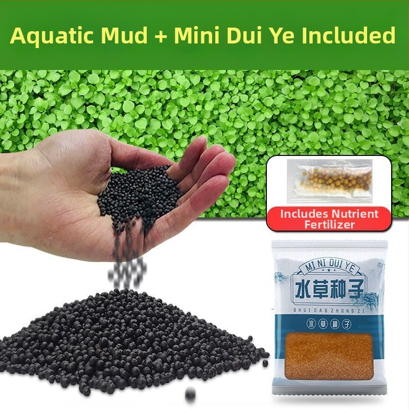 Οικολογικό υπόστρωμα ενυδρείου για υδάτινα φυτά — λάσπη-άργιλος για aquascaping, καθαρισμός νερού, χωρίς πλύσιμο
