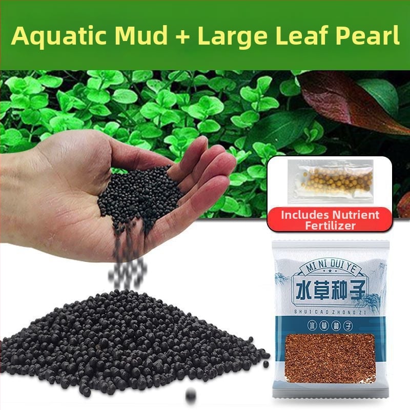 Οικολογικό υπόστρωμα ενυδρείου για υδάτινα φυτά — λάσπη-άργιλος για aquascaping, καθαρισμός νερού, χωρίς πλύσιμο