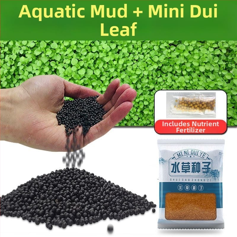 Οικολογικό υπόστρωμα ενυδρείου για υδάτινα φυτά — λάσπη-άργιλος για aquascaping, καθαρισμός νερού, χωρίς πλύσιμο