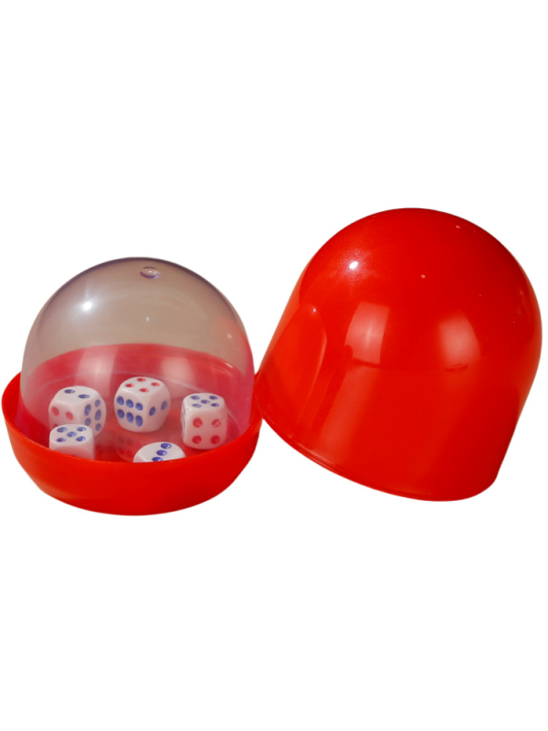 Runwei Dice Cup za barove i noćne klubove, PP materijal, mogućnost prilagodbe, pakiranje 100 kom