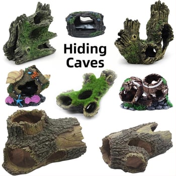 Delang διακοσμητικό ακουαριουμ από ρητίνη – σπήλαιο υδάτινου τοπίου για ψάρια και γαρίδες