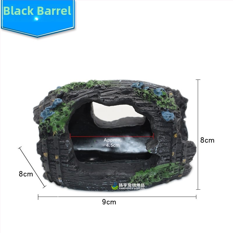 Delang διακοσμητικό ακουαριουμ από ρητίνη – σπήλαιο υδάτινου τοπίου για ψάρια και γαρίδες