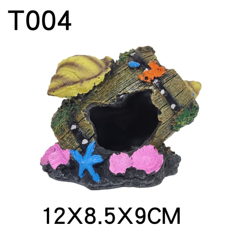 Delang διακοσμητικό ακουαριουμ από ρητίνη – σπήλαιο υδάτινου τοπίου για ψάρια και γαρίδες