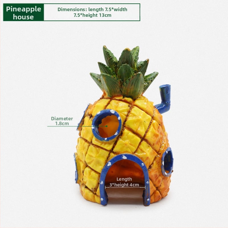 Delang διακοσμητικό ακουαριουμ από ρητίνη – σπήλαιο υδάτινου τοπίου για ψάρια και γαρίδες