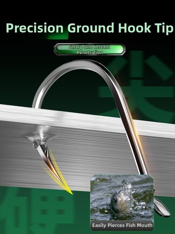 Xiao feng xian обикновена риболовна кука – бодлива, кутия с 100 бр.