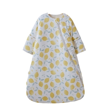 Υπνόσακος μωρού με ενσωματωμένα αποσπώμενα μανίκια, παχυνμένος καπιτονέ βαμβακερός ύφασμα, καθαρό βαμβάκι, γέμισμα από ίνες, βάρος έως 0,5 kg, προέλευση Χεφέι