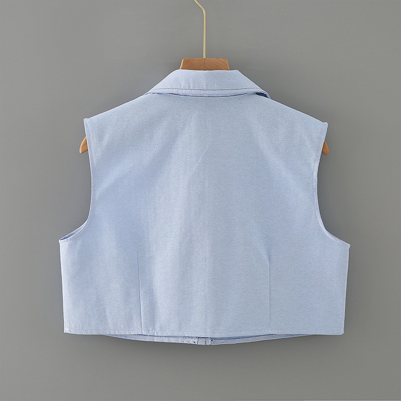 Ženski dekorativni lažni ovratnik za džemper/košulju – pamuk, proljeće 2023