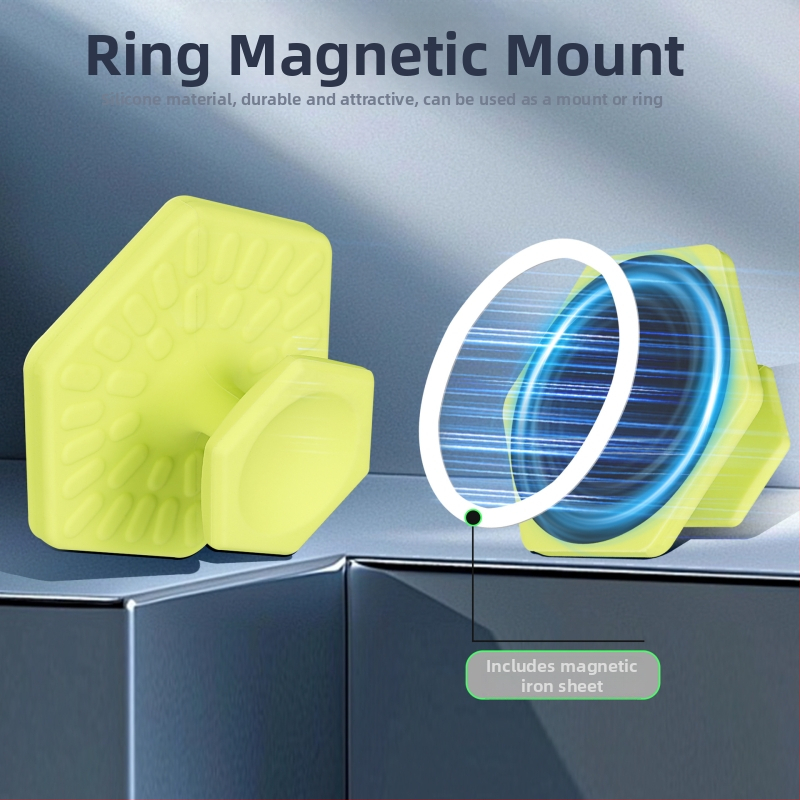 Mágneses kézben tartható asztali tartó telefonhoz, univerzális műanyag