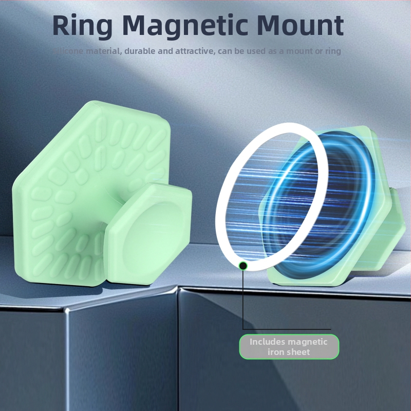 Mágneses kézben tartható asztali tartó telefonhoz, univerzális műanyag