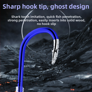 Yichen комплект двойни риболовни куки за под-линия с антизаплитане, №1–10, 200 броя