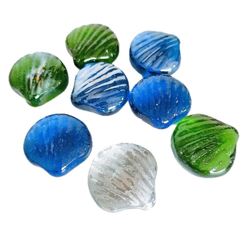 Аквариумни стъклени мъниста, звездообразни камъни за копаене на съкровища — 1.0 кг опаковка, 45 бр./кутия, Rui Cheng