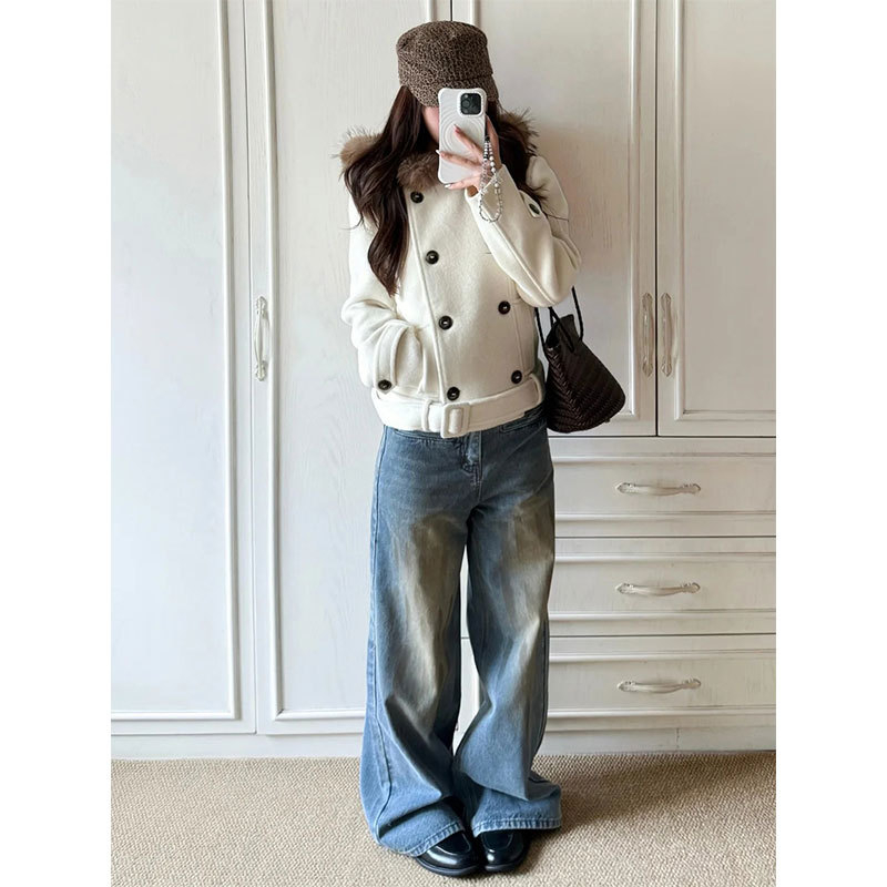 Pukali Debeli Kapuljačasti Poliester Jakna za Žene, Slim-Fit