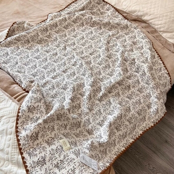 Βρεφική κουβέρτα από πολυεστέρα, για όλο τον χρόνο, μοντέρνο απλό στυλ, για νεογέννητα