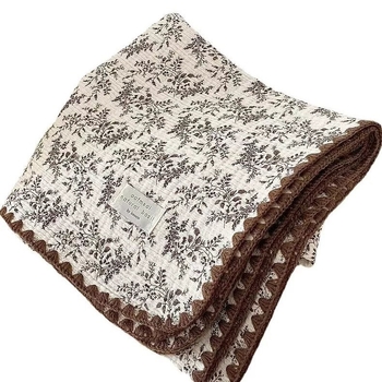 Βρεφική κουβέρτα από πολυεστέρα, για όλο τον χρόνο, μοντέρνο απλό στυλ, για νεογέννητα