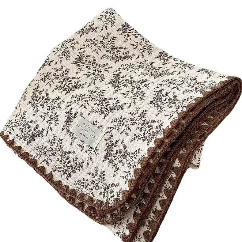 Βρεφική κουβέρτα από πολυεστέρα, για όλο τον χρόνο, μοντέρνο απλό στυλ, για νεογέννητα