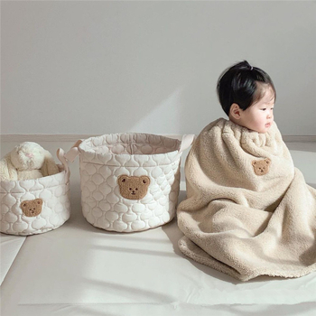Κουβέρτα καροτσιού μωρού - Αντιανεμικό πάπλωμα, φλάνελ, για νεογέννητα, φθινοπωρινό-χειμερινό