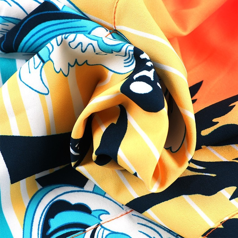 Ανδρικά μαγιό σε στυλ briefs, με εκτύπωση, ύφασμα πολυεστέρα που στεγνώνει γρήγορα, επένδυση πολυεστέρα