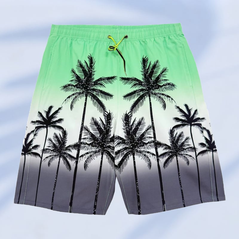 Ανδρικά μαγιό σε στυλ briefs, με εκτύπωση, ύφασμα πολυεστέρα που στεγνώνει γρήγορα, επένδυση πολυεστέρα