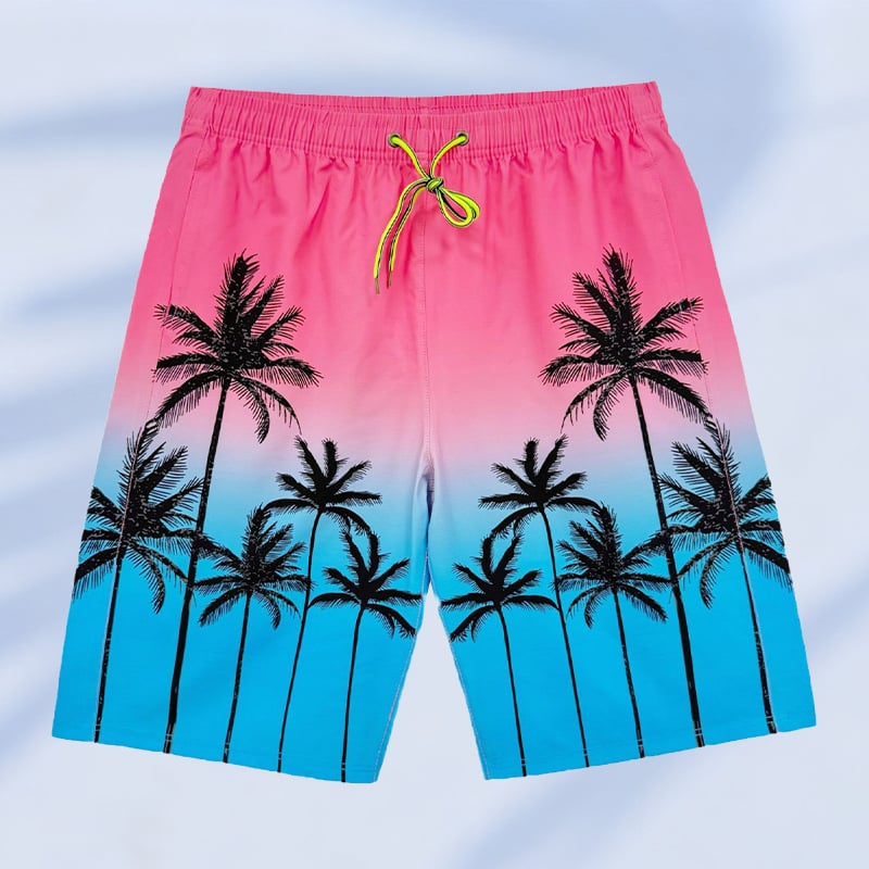 Ανδρικά μαγιό σε στυλ briefs, με εκτύπωση, ύφασμα πολυεστέρα που στεγνώνει γρήγορα, επένδυση πολυεστέρα