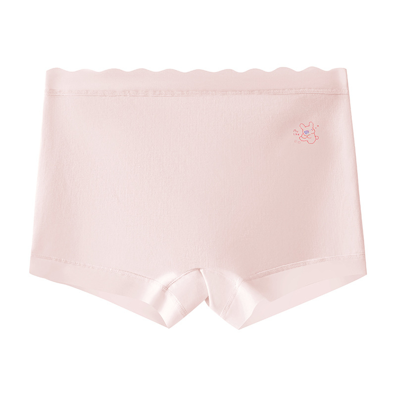 Lányoknak pamut boxeralsó antibakteriális, 90% pamut / 10% elasztán, ágyék rész 100% pamut, 3–8 éveseknek
