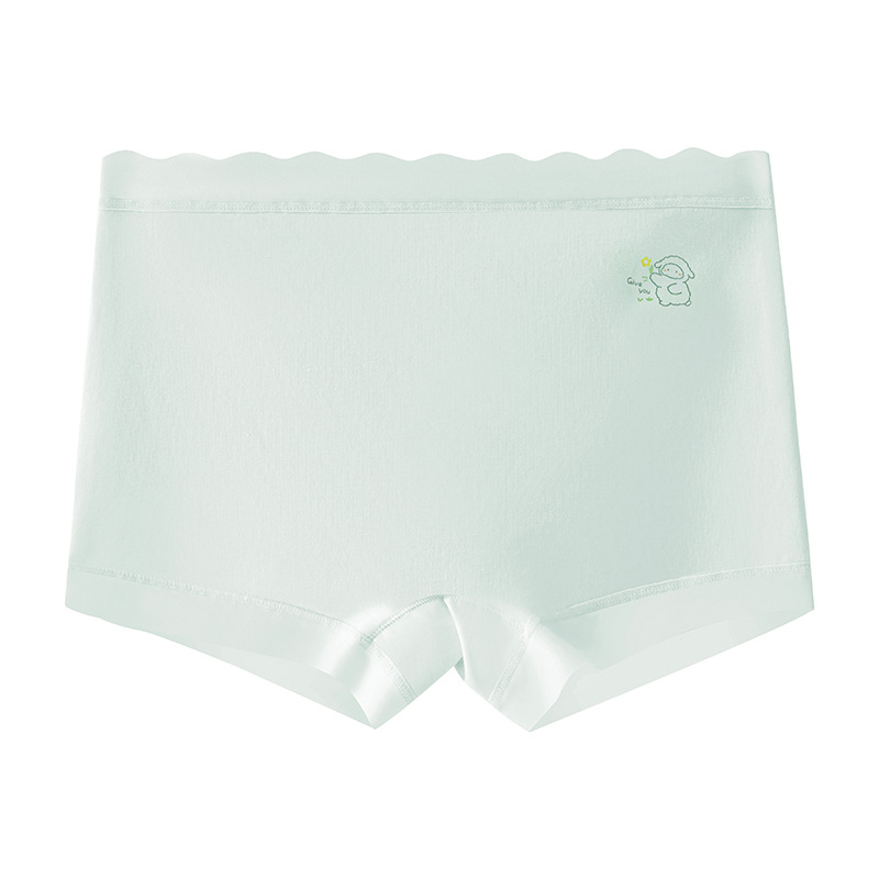 Lányoknak pamut boxeralsó antibakteriális, 90% pamut / 10% elasztán, ágyék rész 100% pamut, 3–8 éveseknek