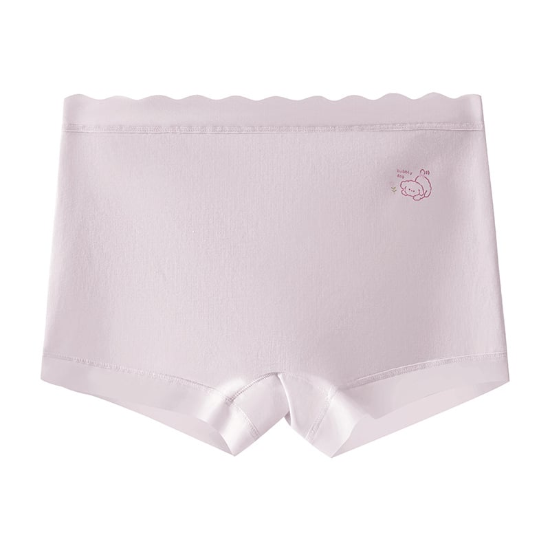 Lányoknak pamut boxeralsó antibakteriális, 90% pamut / 10% elasztán, ágyék rész 100% pamut, 3–8 éveseknek