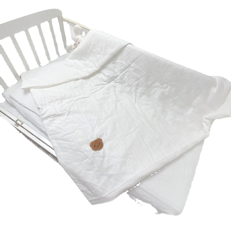 Géz anyagú babatakaró – 100% pamut, újszülöttnek, egész éves viselés, INS stílus