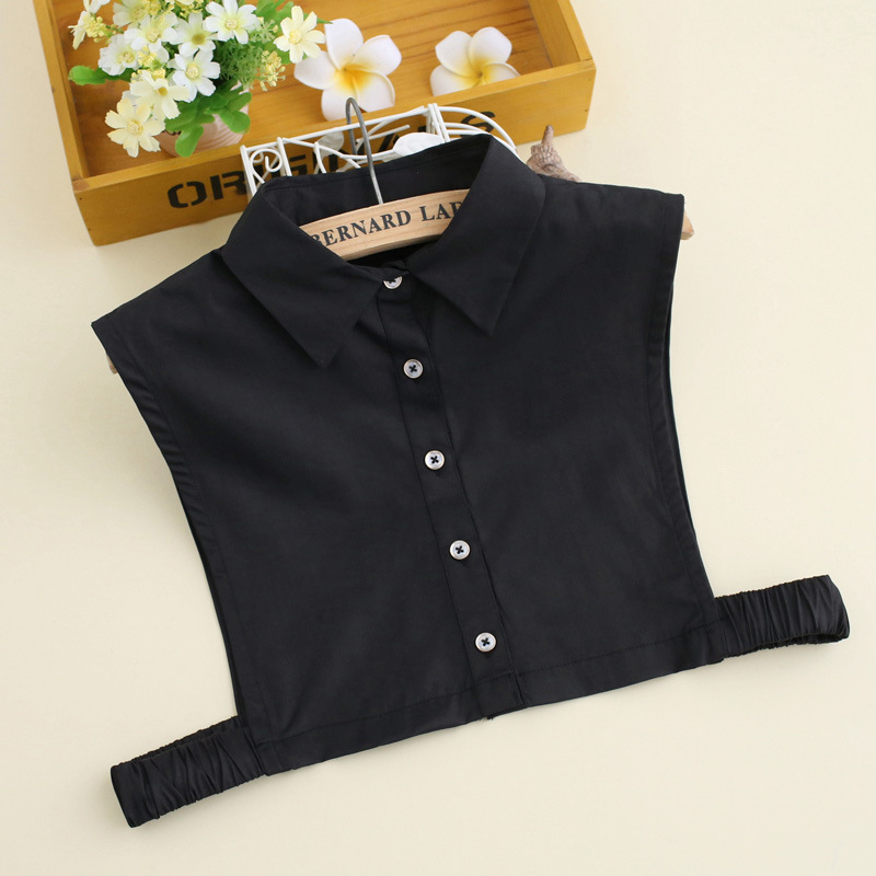 Hamis gallér kabátokhoz és pulóverekhez, pamut, egyszínű, lezser stílus, őszi szezon 2022