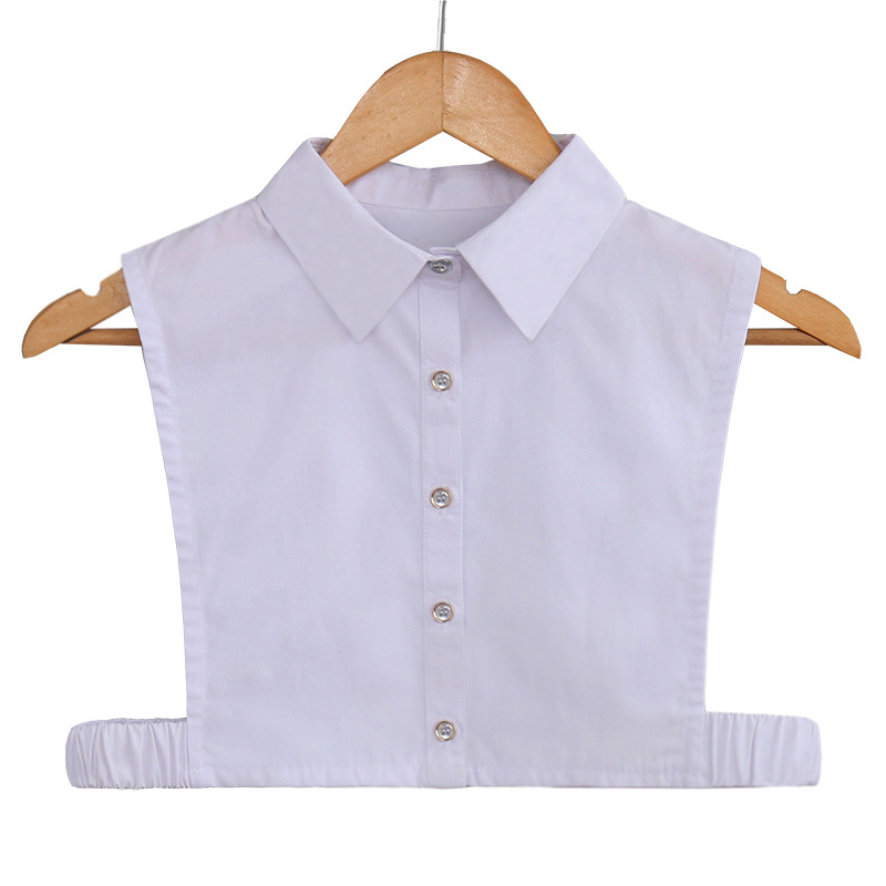 Hamis gallér kabátokhoz és pulóverekhez, pamut, egyszínű, lezser stílus, őszi szezon 2022