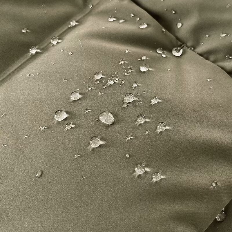 Muška bezšivna down jakna s kapuljom, punjena bijelim patčinim perjem, 550 punjenja, zaštita od -5°C do -0°C