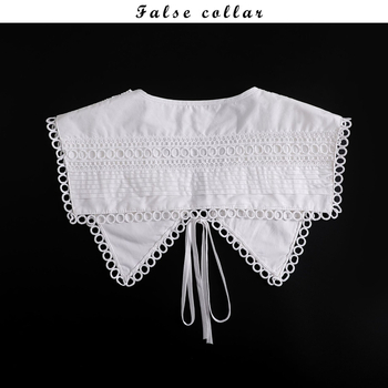 Женски шал с флорална шарка и декоративна яка, лека шифонова наметалка за всички сезони