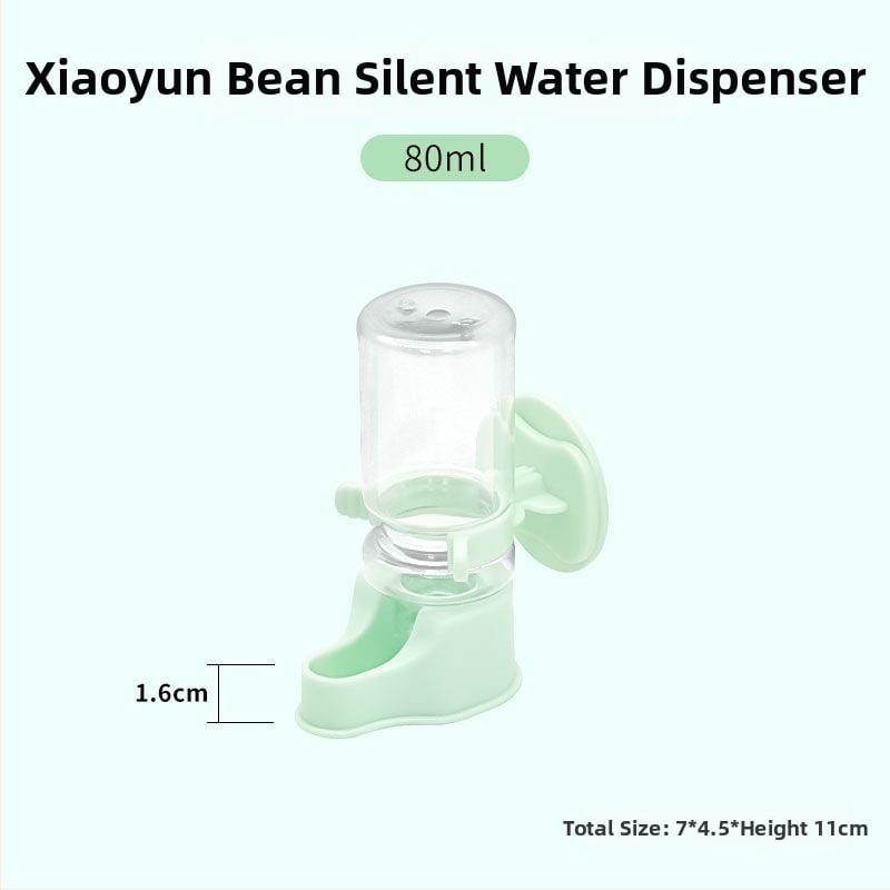 Dispenser de apă suspendat cu sifon silențios pentru animale de companie mici (Material: Altul; Origine: Altă; Import: Nu; Brand: Altă; Categoria: Alimentație pentru animale de companie)