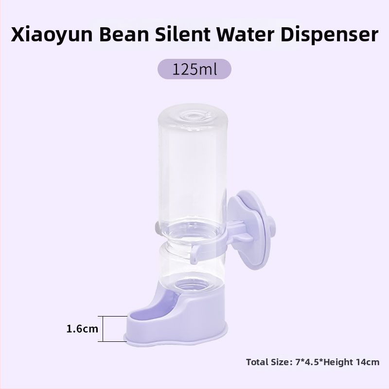 Dispenser de apă suspendat cu sifon silențios pentru animale de companie mici (Material: Altul; Origine: Altă; Import: Nu; Brand: Altă; Categoria: Alimentație pentru animale de companie)