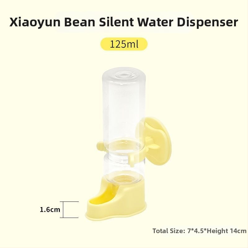 Dispenser de apă suspendat cu sifon silențios pentru animale de companie mici (Material: Altul; Origine: Altă; Import: Nu; Brand: Altă; Categoria: Alimentație pentru animale de companie)