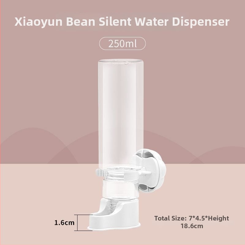 Dispenser de apă suspendat cu sifon silențios pentru animale de companie mici (Material: Altul; Origine: Altă; Import: Nu; Brand: Altă; Categoria: Alimentație pentru animale de companie)