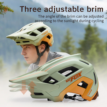Batfox планинска каска за велосипед – Унисекс за възрастни, полупрофилна каска, PC/EPS корпус, код Ma066-288
