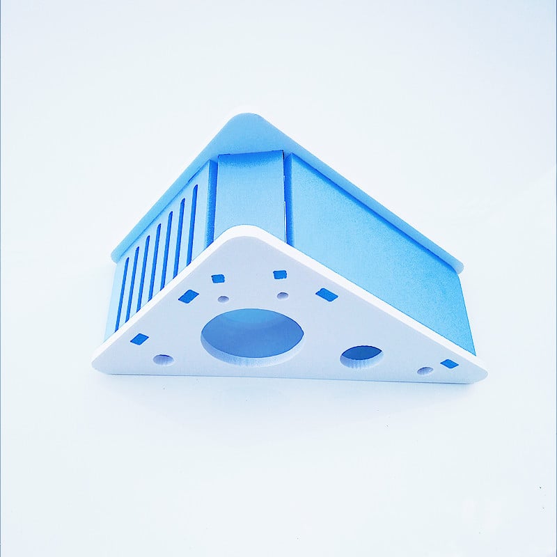 Hörcsög alvóház játéka fészekkel, rejtekhellyel és csúszdával — PVC, 90 g, hörcsögöknek