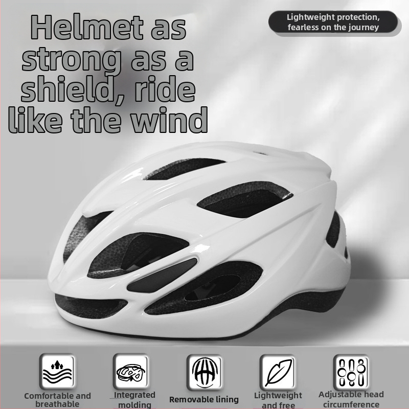 Колоездачен шлем за възрастни, съвместим с планински и шосейни велосипеди, летна употреба