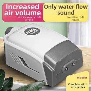 Αεριστής οξυγόνου ενυδρείου – υπερ-σιωπηρός για οικιακή χρήση, Κωδικός προϊόντος 8881000131356, Όχι εισαγόμενο, Κύρια αγορά: Νοτιοανατολική Ασία, Εξαγωγική αποκλειστικότητα