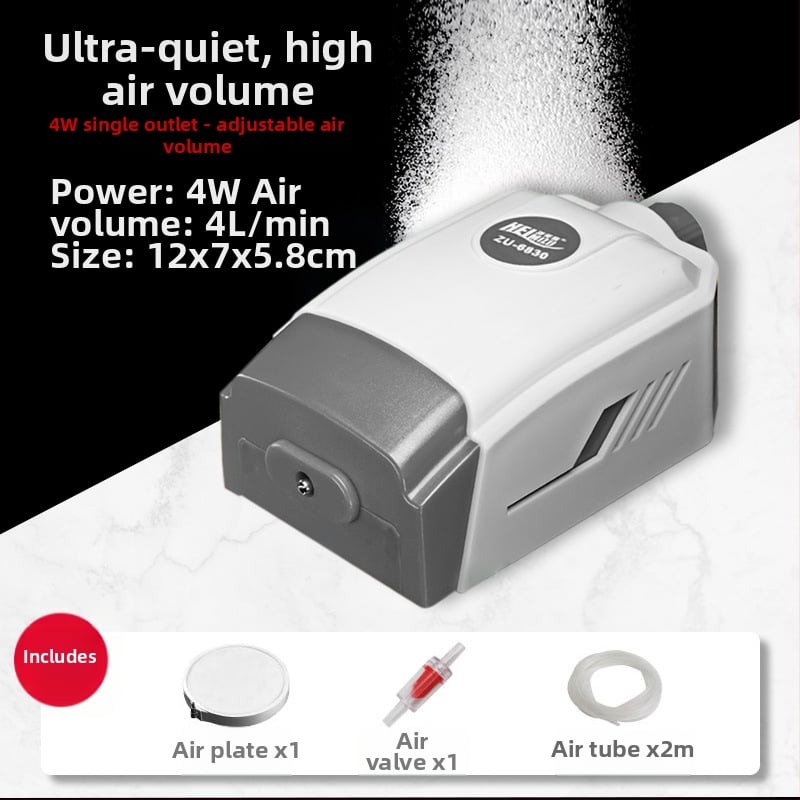 Αεριστής οξυγόνου ενυδρείου – υπερ-σιωπηρός για οικιακή χρήση, Κωδικός προϊόντος 8881000131356, Όχι εισαγόμενο, Κύρια αγορά: Νοτιοανατολική Ασία, Εξαγωγική αποκλειστικότητα