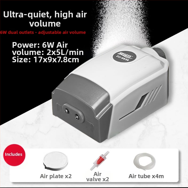 Αεριστής οξυγόνου ενυδρείου – υπερ-σιωπηρός για οικιακή χρήση, Κωδικός προϊόντος 8881000131356, Όχι εισαγόμενο, Κύρια αγορά: Νοτιοανατολική Ασία, Εξαγωγική αποκλειστικότητα