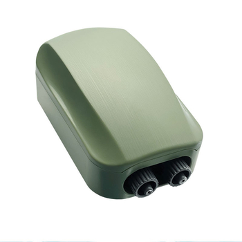 Αντλία οξυγόνου για ενυδρείο, ήσυχη και συμπαγής, με διπλό ακροφύσιο και ρυθμιζόμενη ροή για οικιακό ενυδρείο