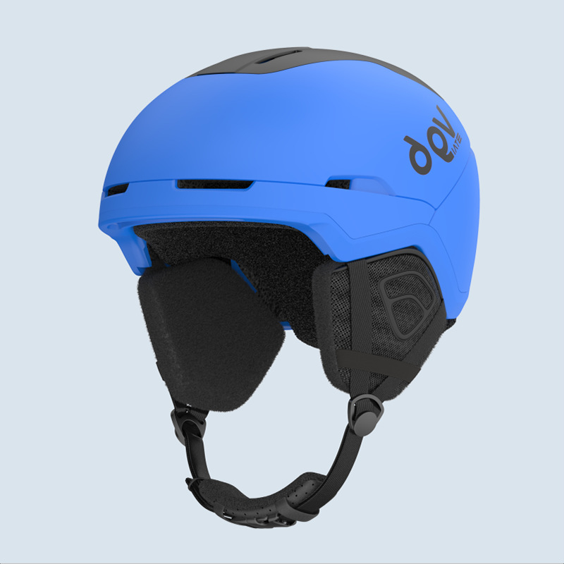 WX монолитен ски шлем с EPS+ABS корпус, унисекс за възрастни, с печатано лого