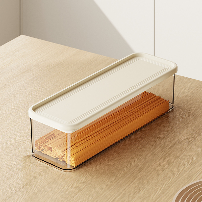 Кутия за съхранение на макарони, пластмасова, преносима с вакуумно запечатване и капак, прост стил, марка Super Celebration