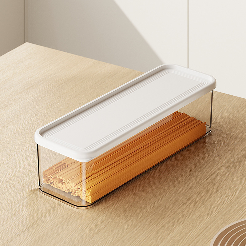 Кутия за съхранение на макарони, пластмасова, преносима с вакуумно запечатване и капак, прост стил, марка Super Celebration