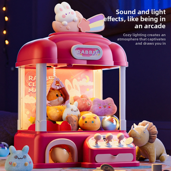 Симулирана машина за щипки за деца — интерактивно забавление с реални звукови ефекти, мулти-сценарна симулация и координация ръка-око, 3C сертифицирана